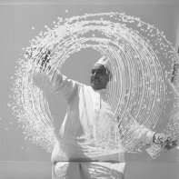Faiseur de Kounafé - Muhamad Youssef, Le Caire-Egypte 1960. Collection Gihane Ahmad / © Fondation Arabe pour l’Image
