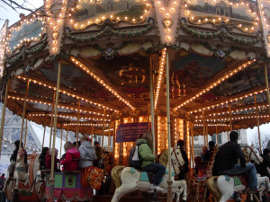 Carousels in Paris France