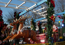 Santa Roller Coaster Champs Elysees Christmas Market